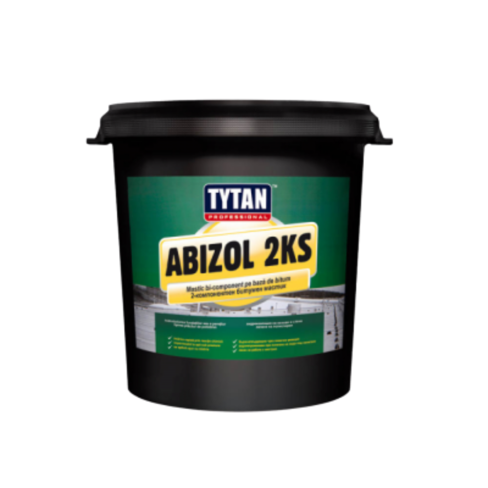 Pasta bitum-polimer Tytan Abizol 2KS, negru, 15 l