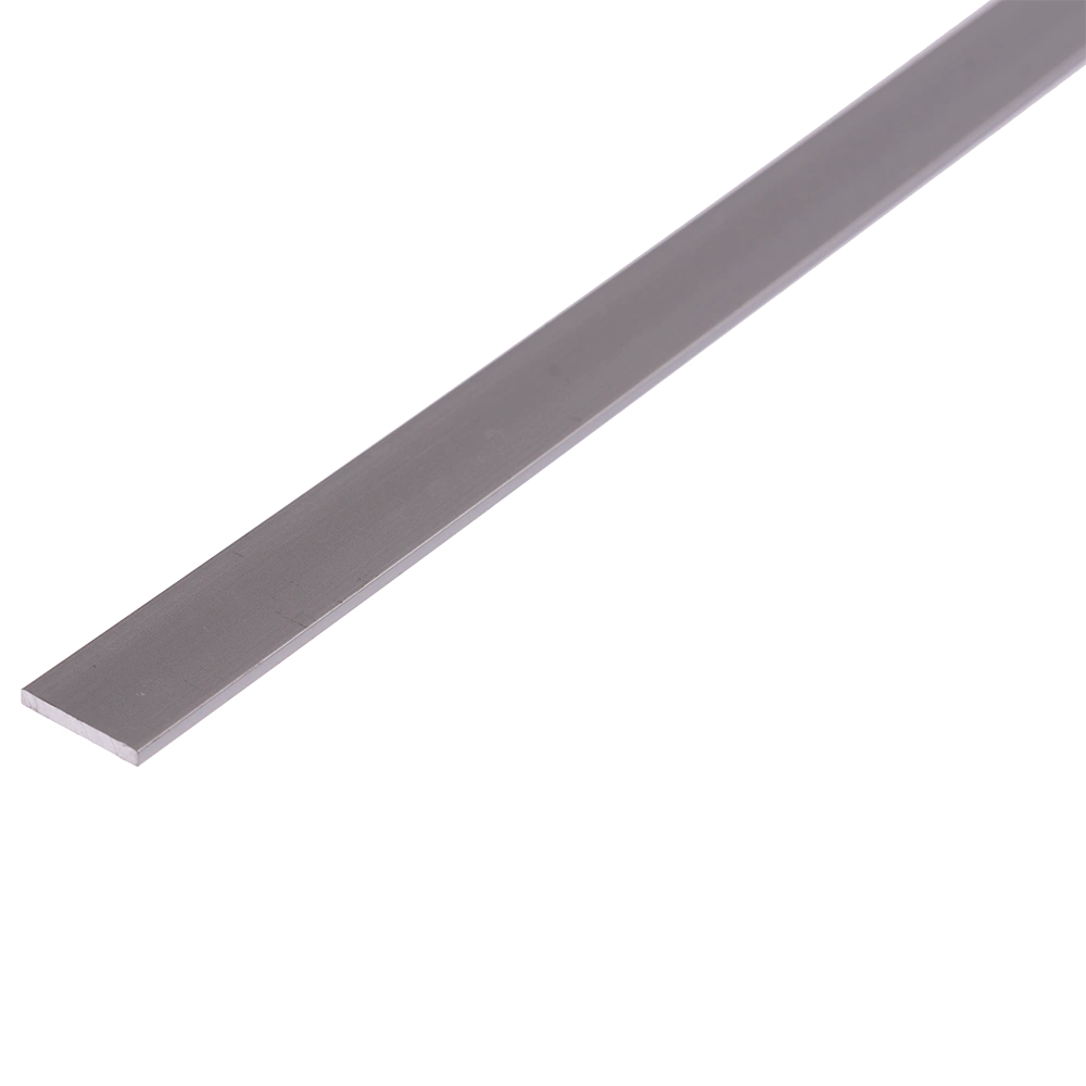 Bara plata aluminiu eloxat 25 x 2 mm, L 1 m
