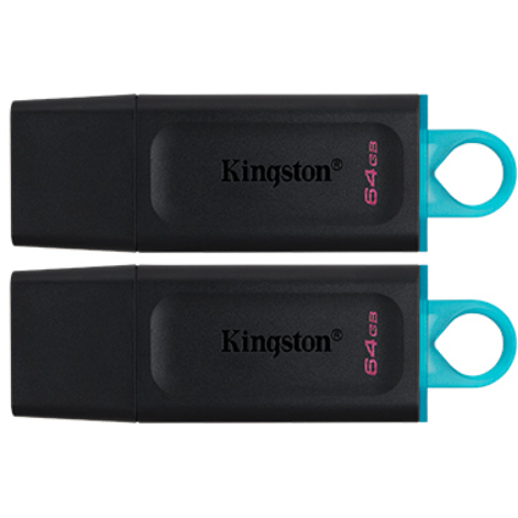 Memorie USB DTXM/64GB-2P 64GB USB 3.0 2 Bucati Black Blue