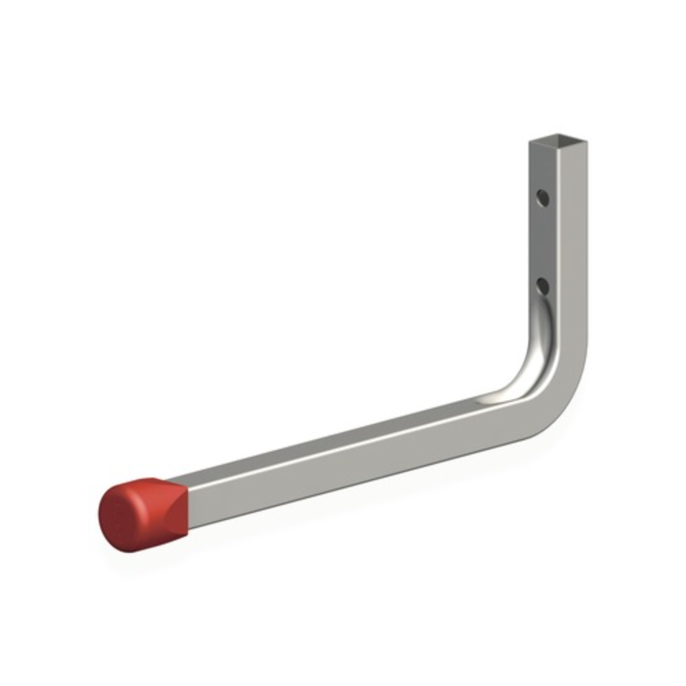 Carlig de perete, tip L, otel, 165 x 350 mm