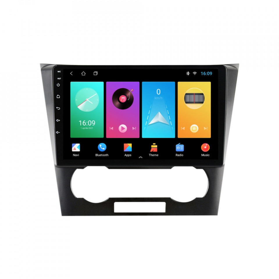 Navigatie dedicata cu Android Chevrolet Epica 2004 - 2012, 1GB RAM, Radio GPS Dual Zone, Display HD IPS 9" Touchscreen, Internet Wi-Fi, Bluetooth, MirrorLink, USB
