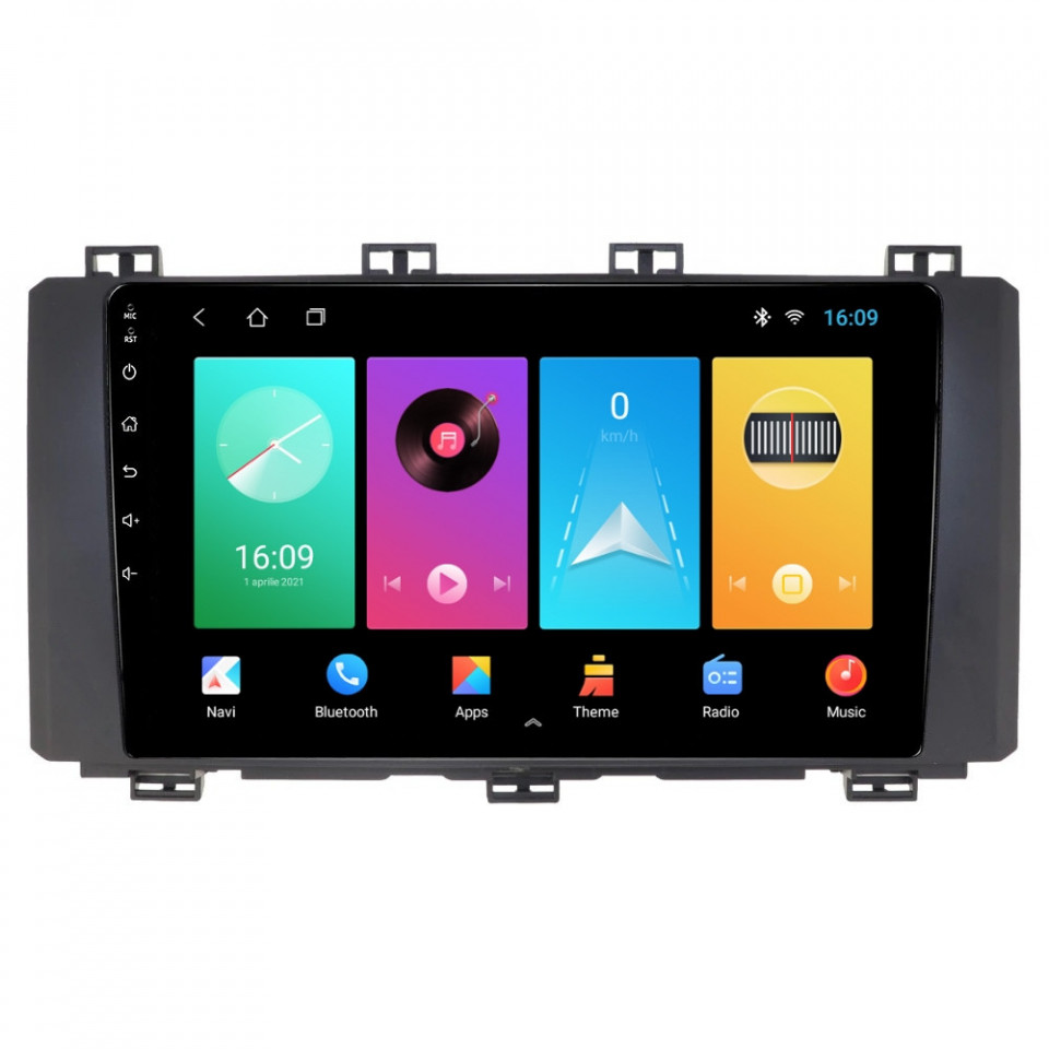 Navigatie dedicata cu Android Seat Ateca dupa 2016, 1GB RAM, Radio GPS Dual Zone, Display HD IPS 9" Touchscreen, Internet Wi-Fi, Bluetooth, MirrorLink, USB