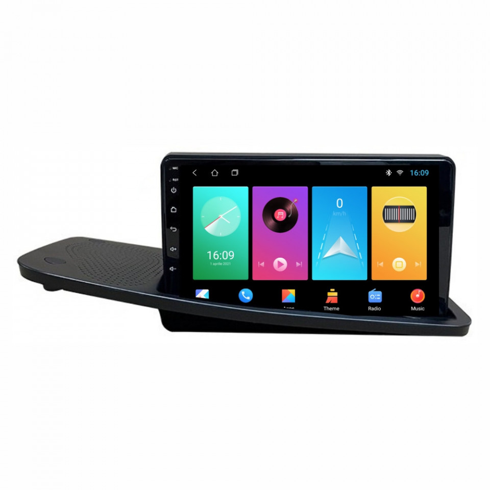 Navigatie dedicata cu Android Volvo S80 II 2006 - 2012 cu navigatie originala, 1GB RAM, Radio GPS Dual Zone, Display HD IPS 9" Touchscreen, Internet Wi-Fi, Bluetooth, MirrorLink, USB