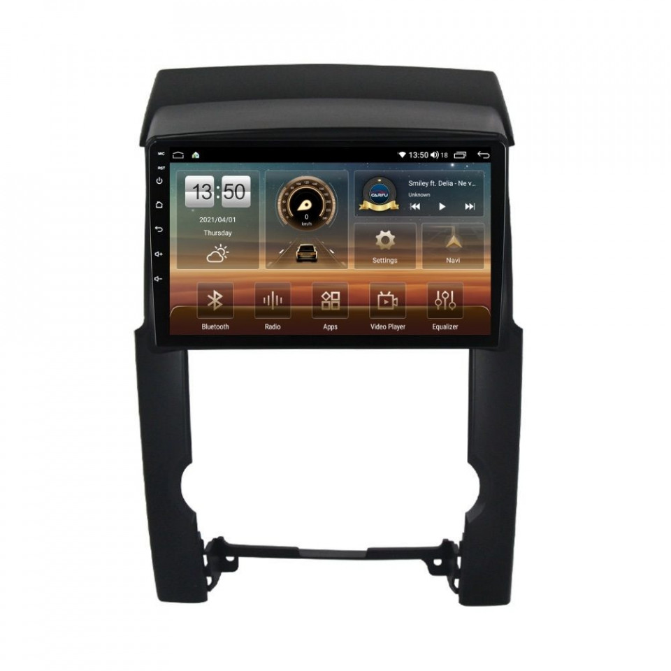 Navigatie dedicata cu Android Kia Sorento II 2009 - 2012, 4GB RAM, Radio GPS Dual Zone, Display HD QLED 10" Touchscreen, Internet Wi-Fi si slot SIM 4G, Bluetooth, MirrorLink, USB
