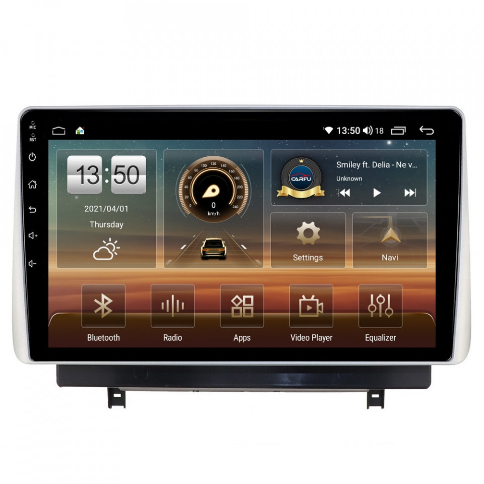 Navigatie dedicata cu Android Mazda 3 dupa 2019, 4GB RAM, Radio GPS Dual Zone, Display HD QLED 10" Touchscreen, Internet Wi-Fi si slot SIM 4G, Bluetooth, MirrorLink, USB