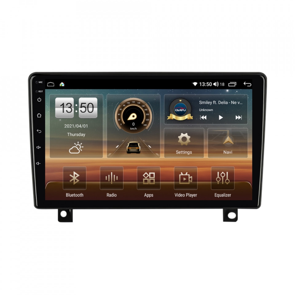 Navigatie dedicata cu Android Opel Astra H 2004 - 2014, 4GB RAM, Radio GPS Dual Zone, Display HD QLED 9'' Touchscreen, Internet Wi-Fi si slot SIM 4G, Bluetooth, MirrorLink, USB