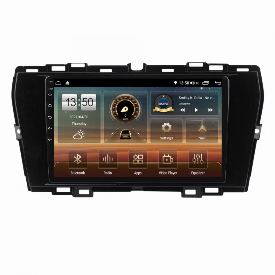 Navigatie dedicata cu Android Ssangyong Tivoli dupa 2020, 4GB RAM, Radio GPS Dual Zone, Display HD QLED 9" Touchscreen, Internet Wi-Fi si slot SIM 4G, Bluetooth, MirrorLink, USB
