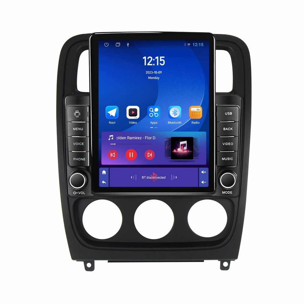 Navigatie dedicata cu Android Dodge Caliber 2010 - 2012, 1GB RAM, Radio GPS Dual Zone, Touchscreen IPS 9.7" HD tip Tesla, Internet Wi-Fi, Bluetooth, MirrorLink, USB