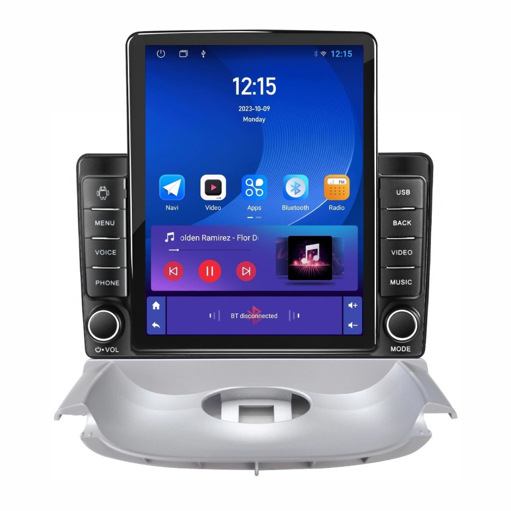 Navigatie dedicata cu Android Peugeot 206 1998 - 2009, 1GB RAM, Radio GPS Dual Zone, Touchscreen IPS 9.7'' HD tip Tesla, Internet Wi-Fi, Bluetooth, MirrorLink, USB