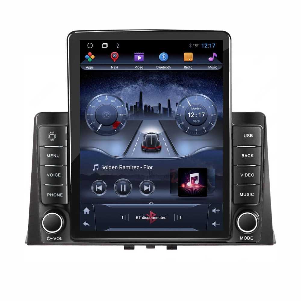 Navigatie dedicata cu Android Peugeot Partner dupa 2018, 2GB RAM, Radio GPS Dual Zone, Touchscreen IPS 9.7" HD tip Tesla, Internet Wi-Fi, Bluetooth, MirrorLink, USB