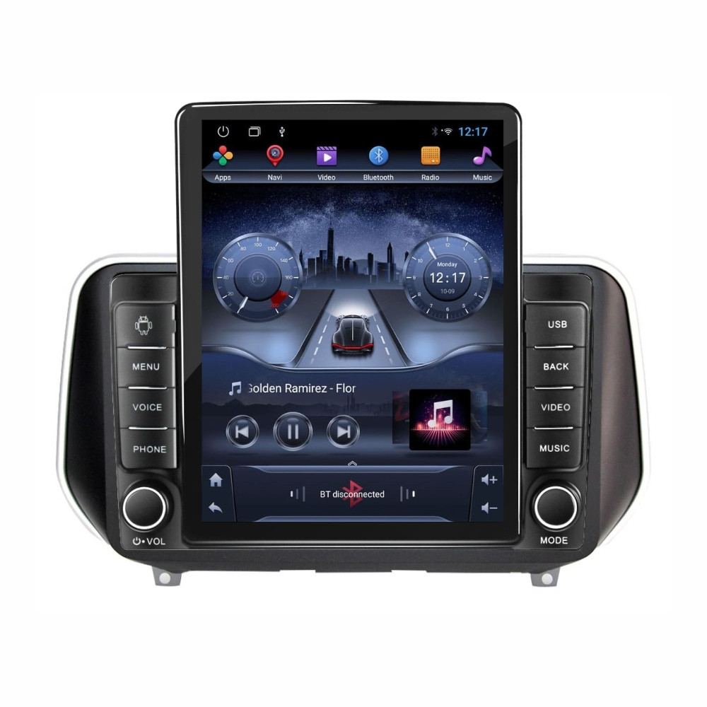 Navigatie dedicata cu Android Hyundai Santa Fe IV dupa 2018, 2GB RAM, Radio GPS Dual Zone, Touchscreen IPS 9.7" HD tip Tesla, Internet Wi-Fi, Bluetooth, MirrorLink, USB