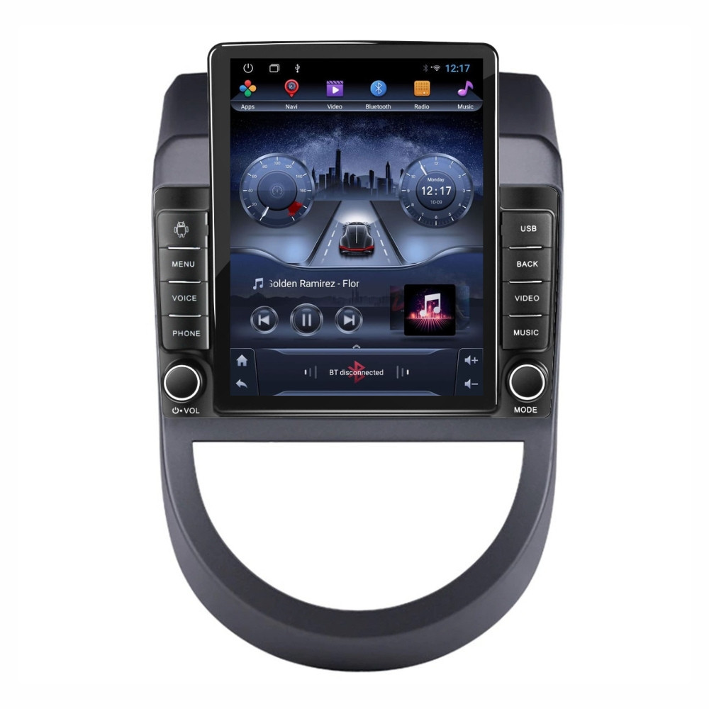 Navigatie dedicata cu Android Kia Soul 2009 - 2013, 2GB RAM, Radio GPS Dual Zone, Touchscreen IPS 9.7" HD tip Tesla, Internet Wi-Fi, Bluetooth, MirrorLink, USB