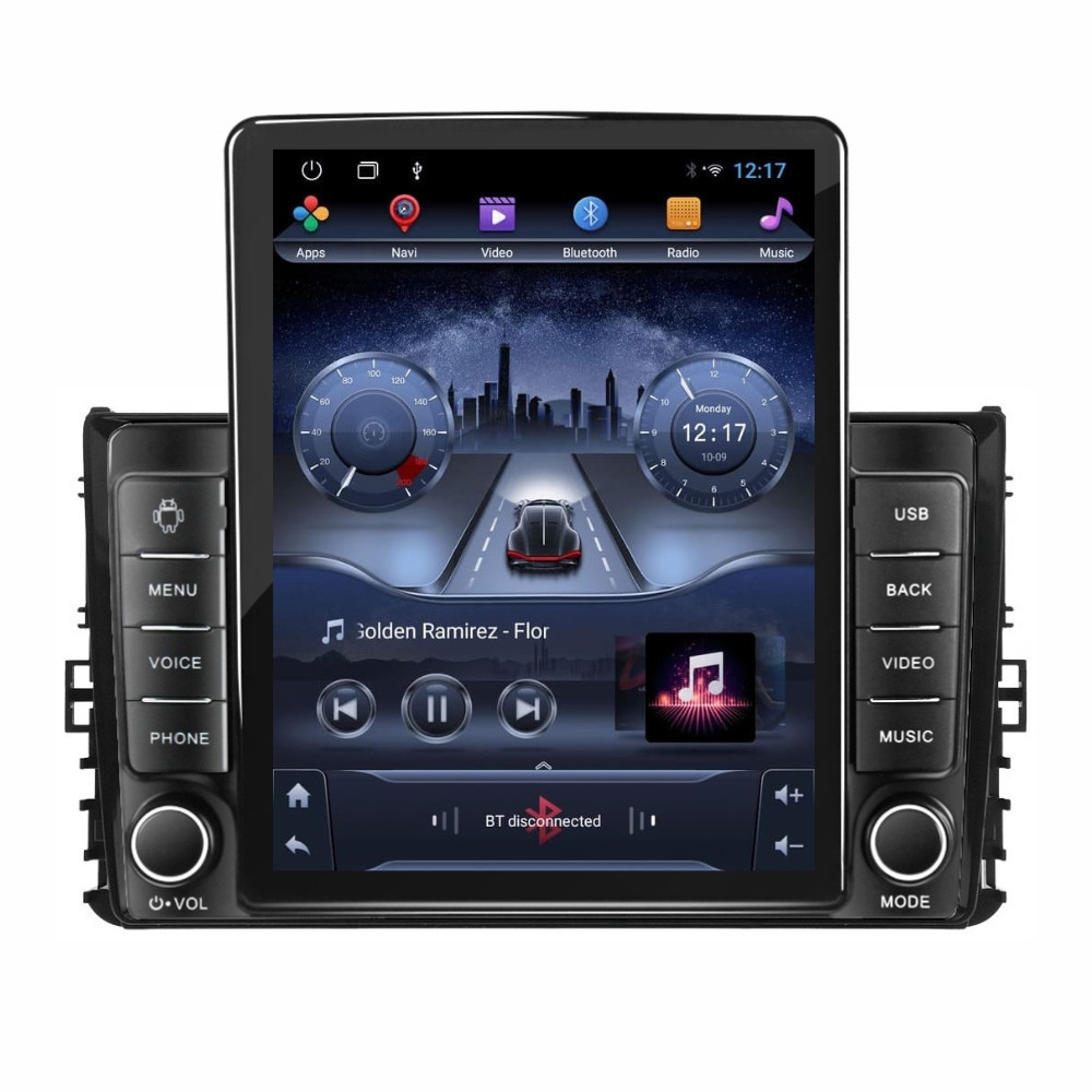 Navigatie dedicata cu Android VW T-Roc dupa 2017, 2GB RAM, Radio GPS Dual Zone, Touchscreen IPS 9.7" HD tip Tesla, Internet Wi-Fi, Bluetooth, MirrorLink, USB