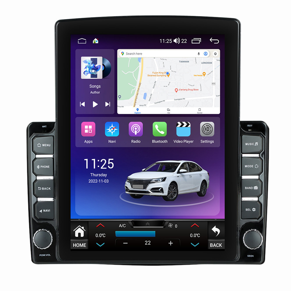Navigatie dedicata cu Android Fiat 500L dupa 2012, 4GB RAM, Radio GPS Dual Zone, Touchscreen IPS 9.7" HD tip Tesla, Internet Wi-Fi si slot SIM 4G, Bluetooth, MirrorLink, USB