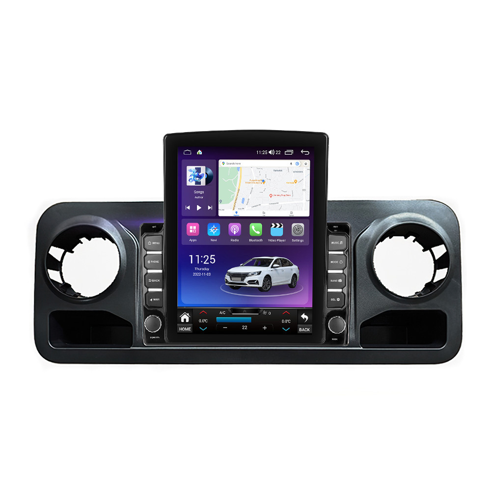 Navigatie dedicata cu Android Mercedes Sprinter dupa 2018, 4GB RAM, Radio GPS Dual Zone, Touchscreen IPS 9.7" HD tip Tesla, Internet Wi-Fi si slot SIM 4G, Bluetooth, MirrorLink, USB