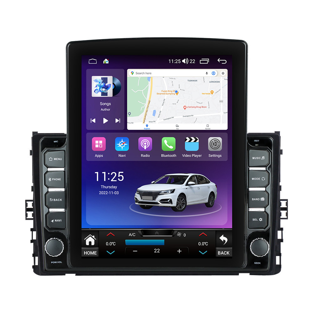 Navigatie dedicata cu Android VW T-Roc dupa 2017, 4GB RAM, Radio GPS Dual Zone, Touchscreen IPS 9.7" HD tip Tesla, Internet Wi-Fi si slot SIM 4G, Bluetooth, MirrorLink, USB