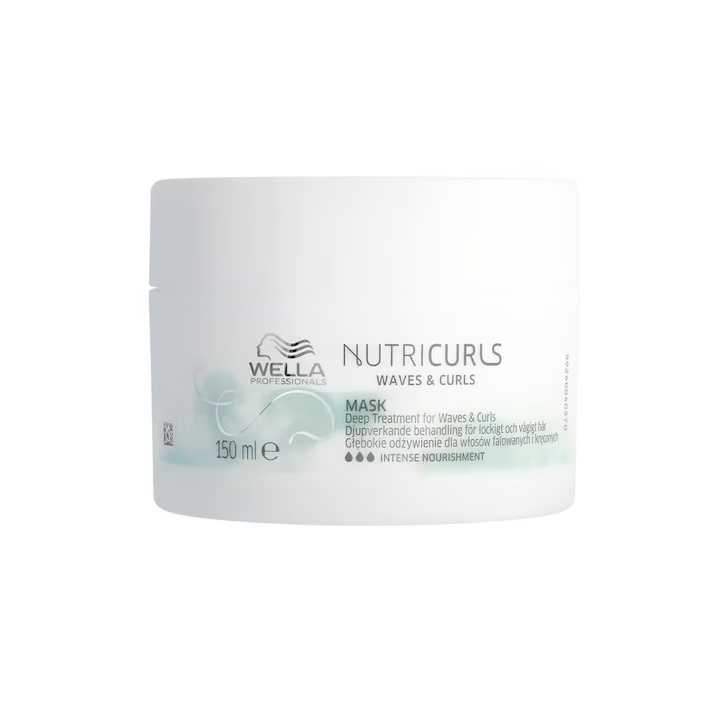 Masca pentru par cret/ondulat Wella Professionals Nutricurls Curls&Waves (Concentratie: Masca, Gramaj: 500 ml)