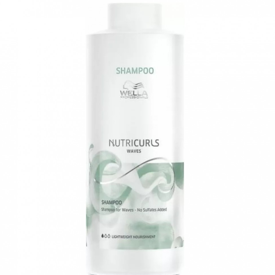 Sampon Wella Professionals Nutricurls Waves pentru par ondulat, 250 ml (Concentratie: Sampon, Gramaj: 250 ml)