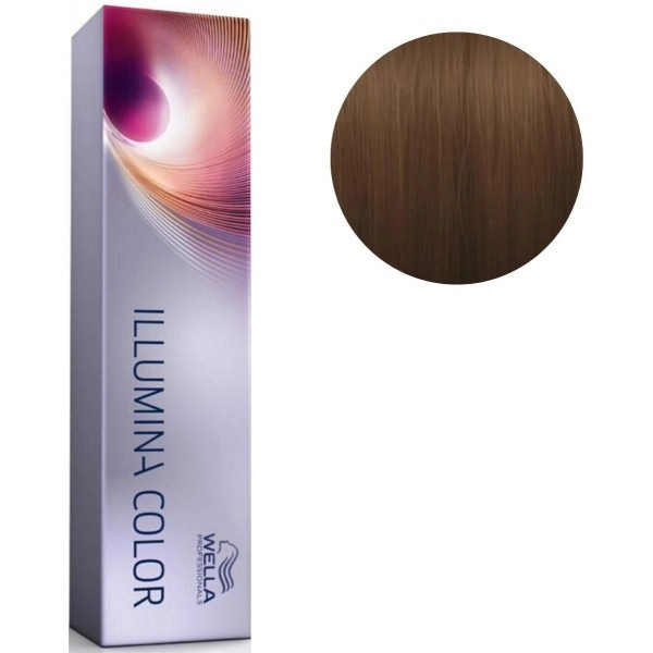 Vopsea de par permanenta Wella Professionals Illumina Color 6/37