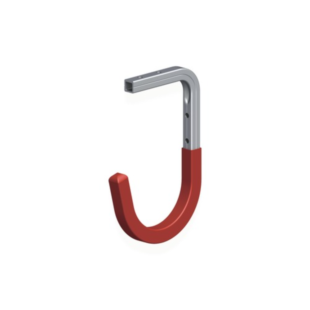 Carlig pentru bicicleta tavan/perete, aluminiu, 110 x 165 mm