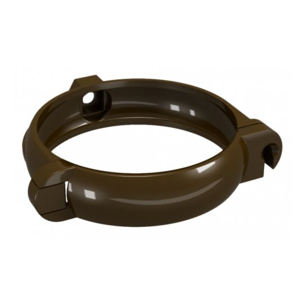 Bratara burlan PVC Devorex Classic, 80 mm, maro