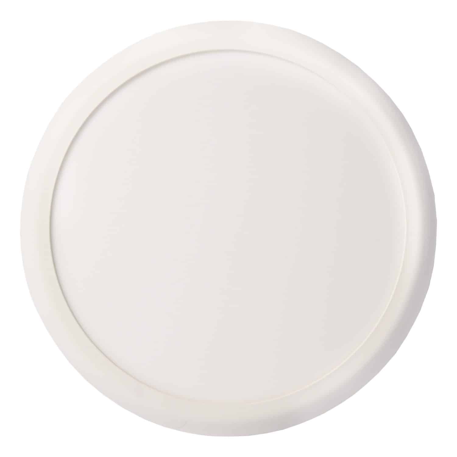 Aplica LED Hepol plastic, 25 W, temperatura ajustabila, alb, forma rotunda, 300 mm