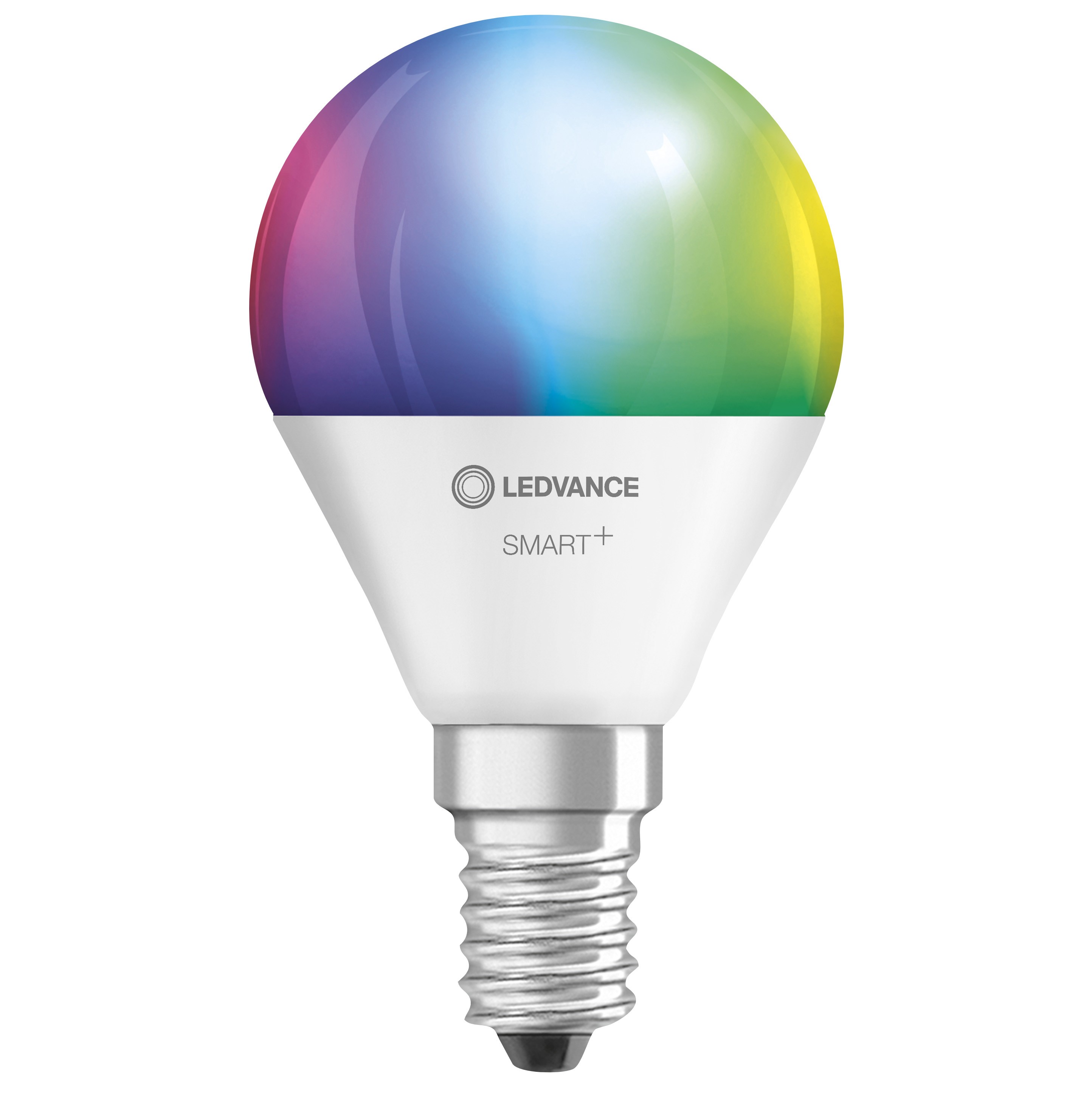 Bec LED Osram SMART + WIFI RGBW, forma standard, E14, 4.9 W, 1055 lm, lumina variabila 2700 - 6500 K