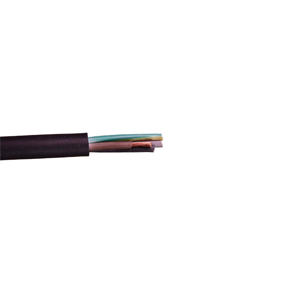 Conductor Flexibil MCCG H07RN-F, 4 x 1.5 mm2, izolatie cauciuc EPDM, negru, cupru, 200 m