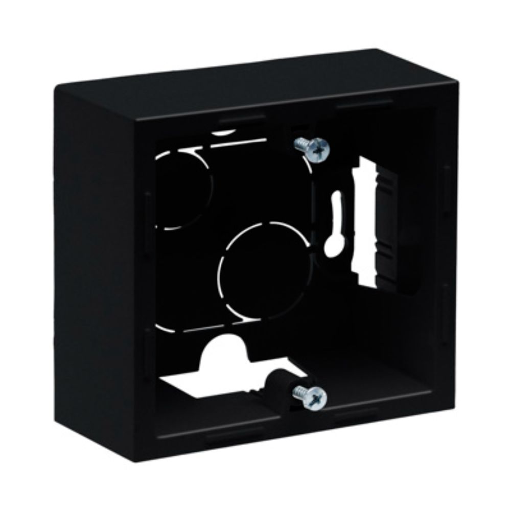Doza montaj aparent Legrand New Suno, 1 post, negru