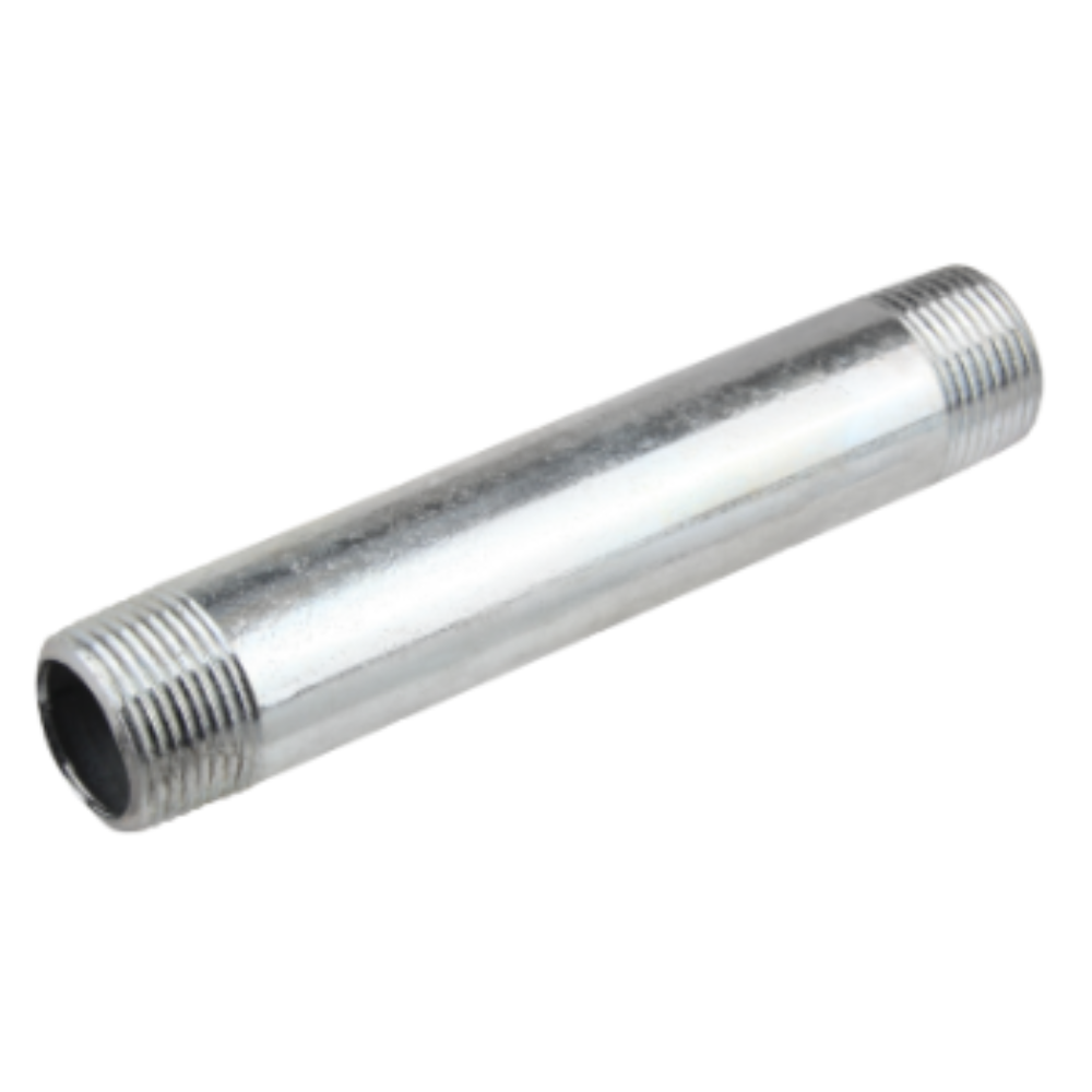Stut zincat filetat Evosanitary, argintiu, filet exterior-exterior, 3/4, 300 mm