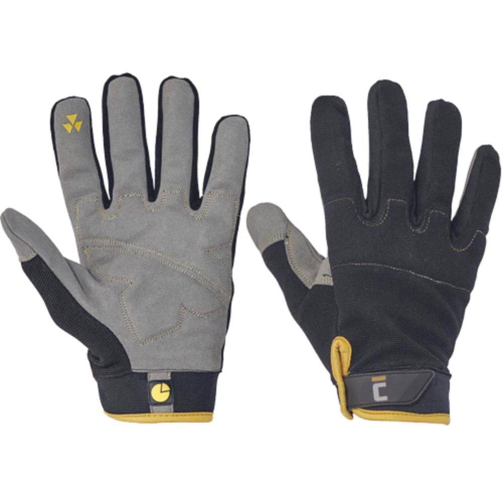 Manusi protectie Epops, piele de caprioara artificiala, marimea 10, gri/negru