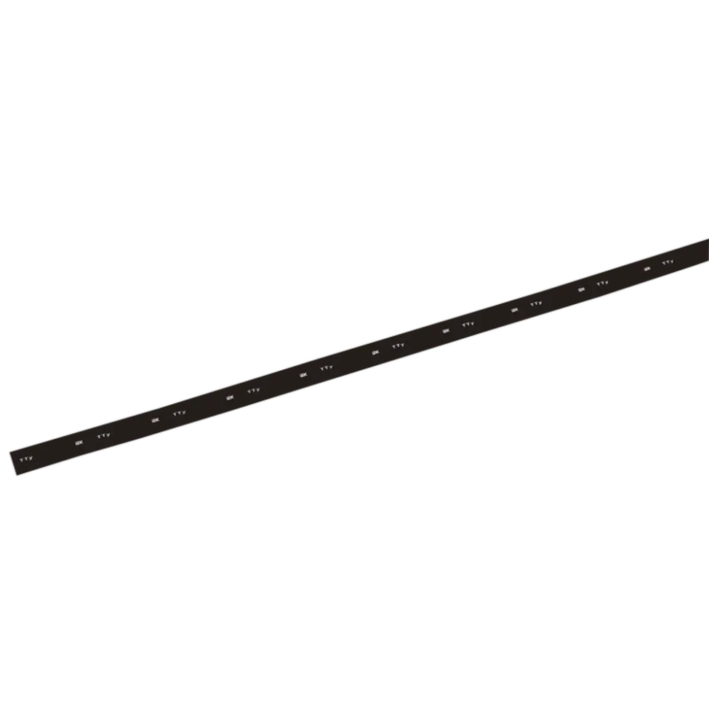 Tub termocontractabil IEK TTU, cu strat adeziv, negru, 30 - 15 mm, 1 m