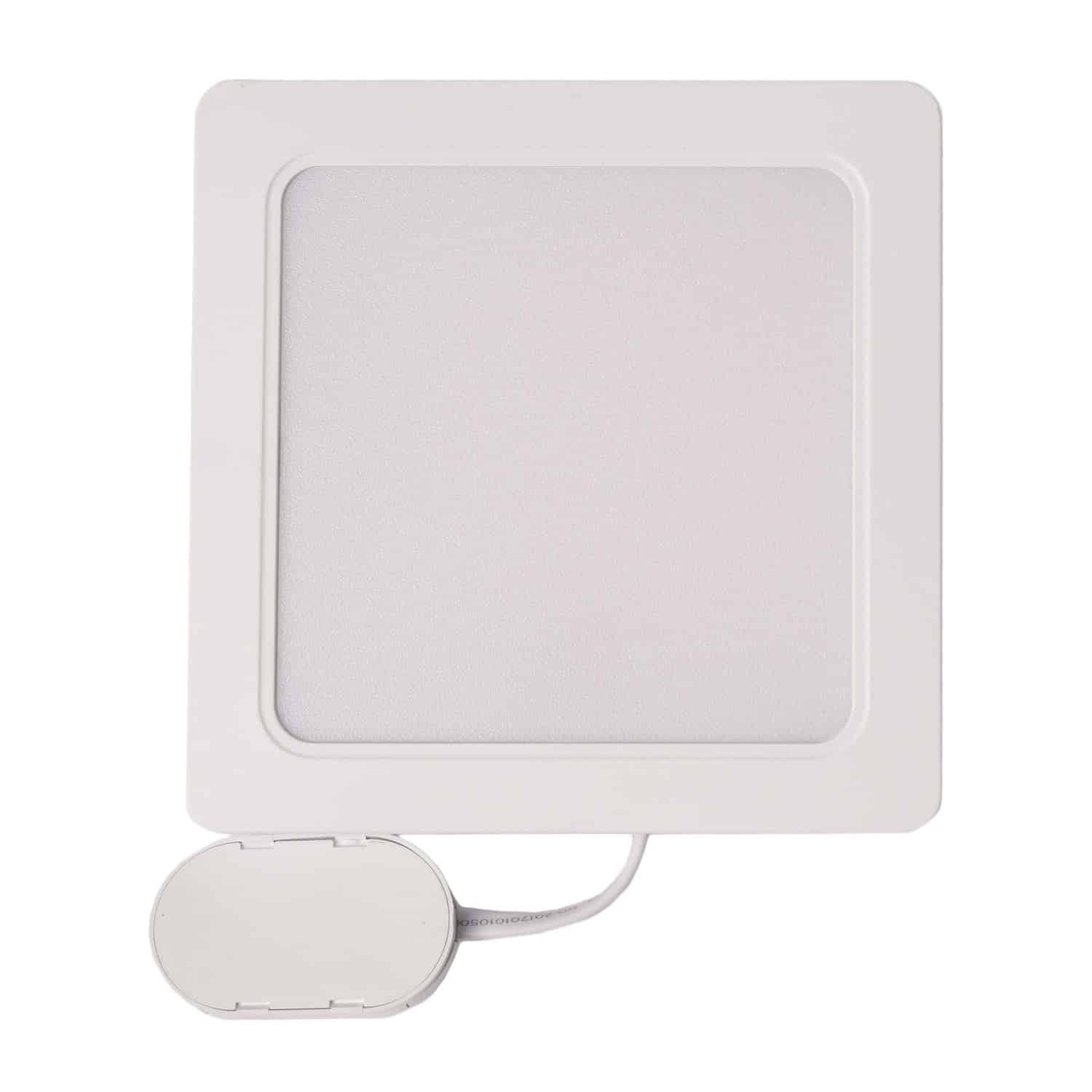 Spot LED incastrat Hepol, temperatura ajustabila, 24 W, alb