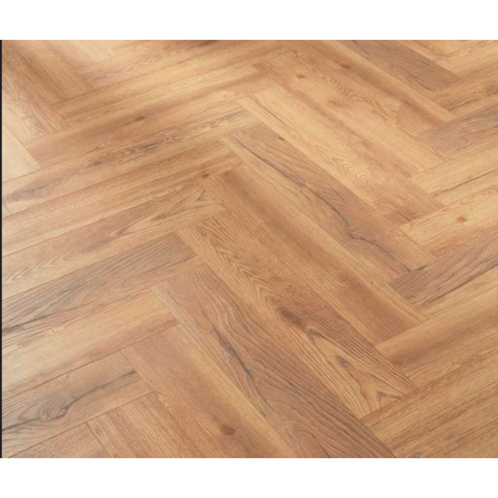 Parchet laminat 8 mm Stejar Treviso Herringbone, nuanta medie, stejar, clasa de trafic 32, click, 665 x 133 mm