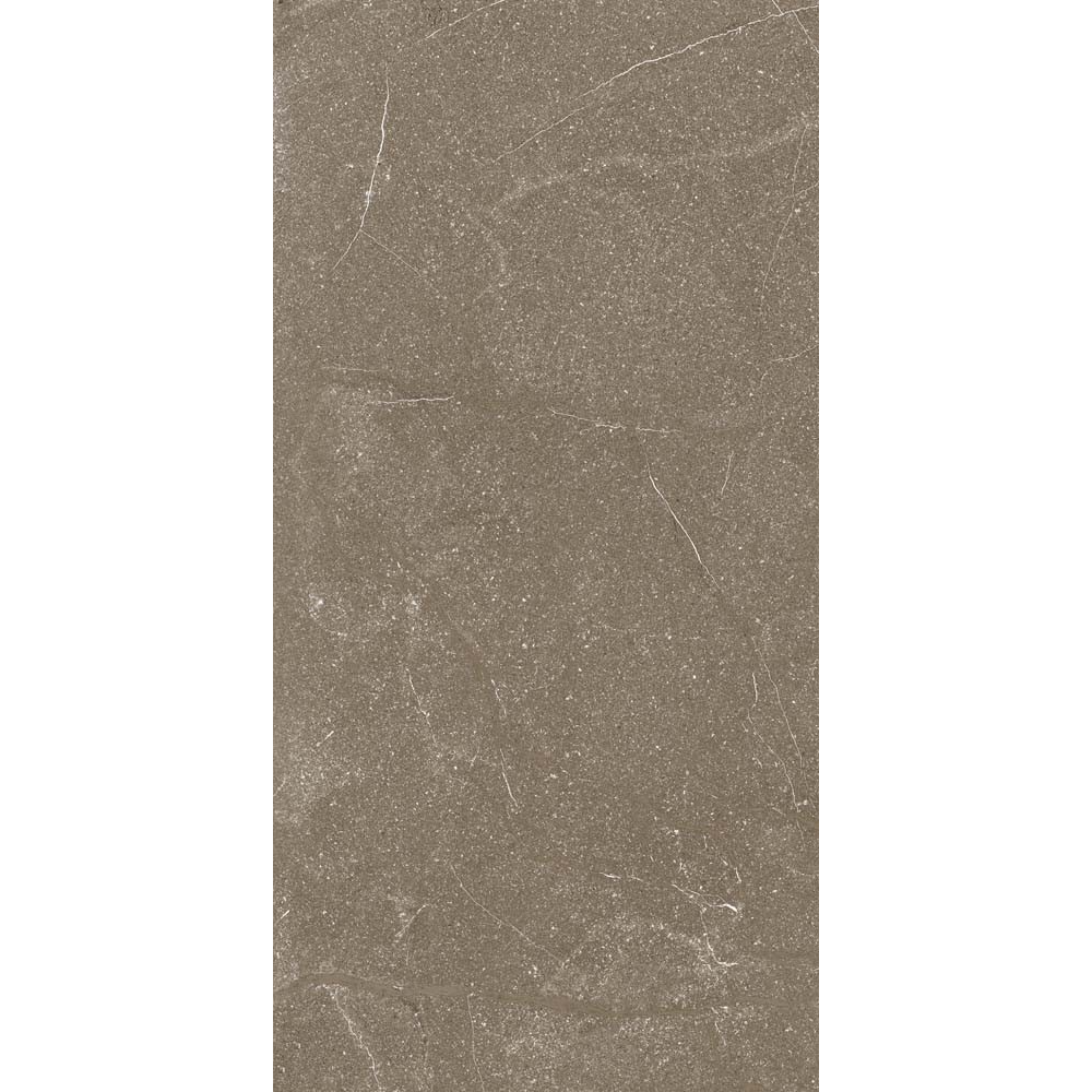 Gresie portelanata rectificata interior Kai Ceramics, Stoneline Brown, finisaj mat, maro, antiderapanta, dreptunghi, grosime 9 mm, 30 x 60 cm