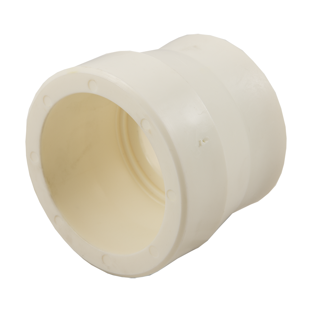 Reductie PPR Vesbo, alb, diametru nominal 90 mm, diametru redus 50 mm