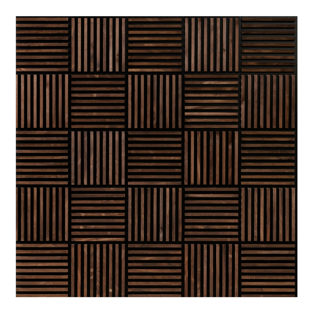 Panou lemn Stegu Linea Raw Dark, 760 x 380 x 30 mm, 2 buc/cutie