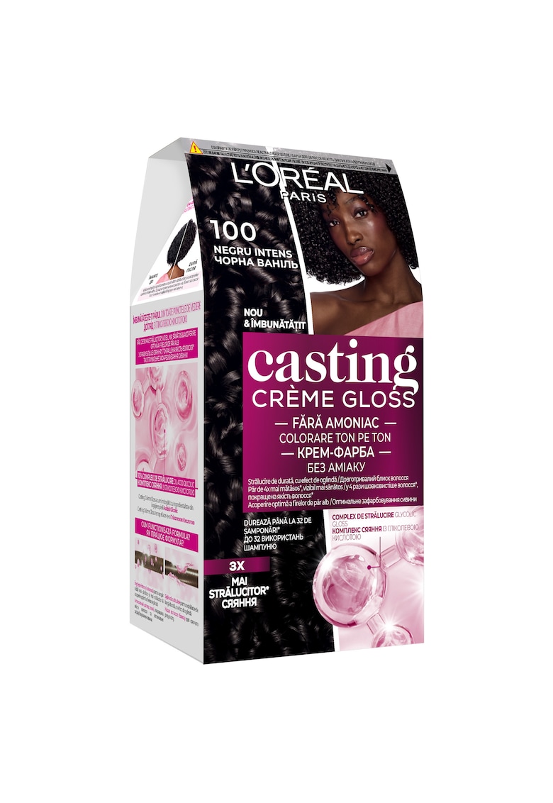 Vopsea de par semi-permanenta fara amoniac -  Casting Creme Gloss - 100