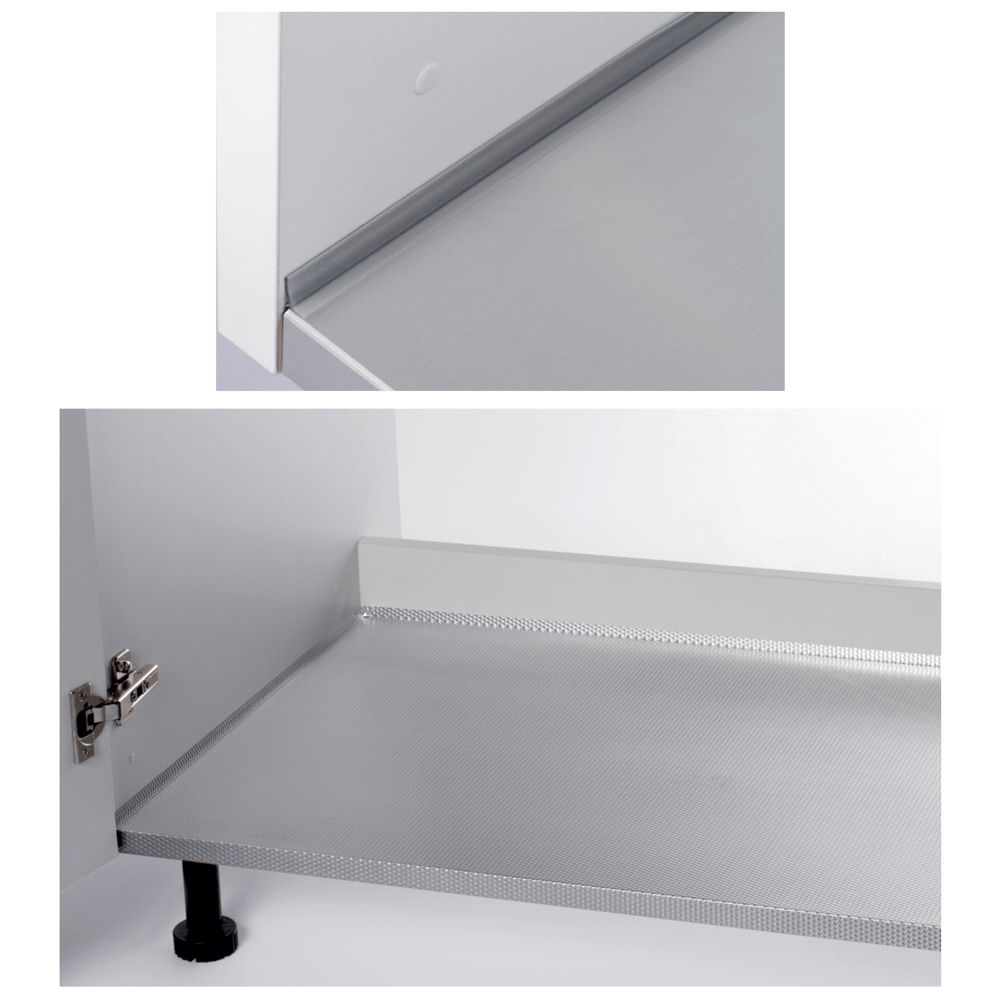 Protectie sertar/cabinet Scilm, aluminiu, 863 x 470 mm