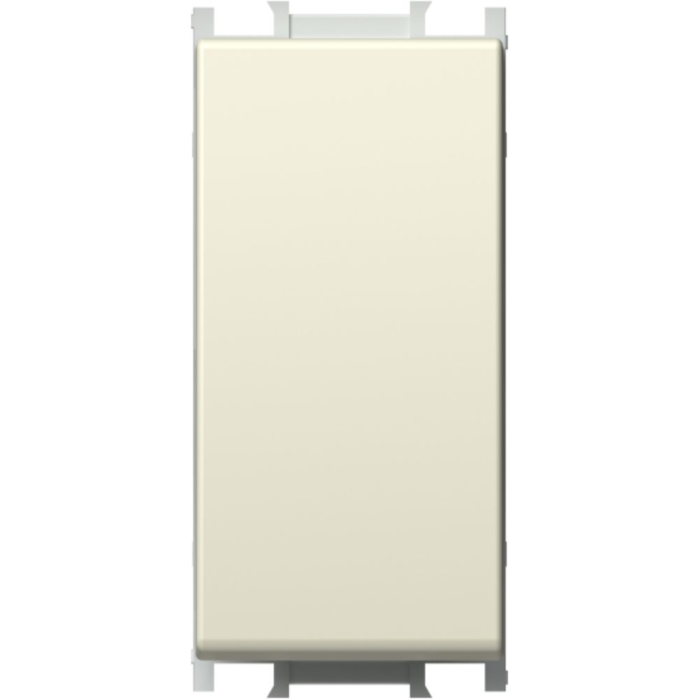 Intrerupator simplu, TEM,  SM10IW-B, IP 20, montaj incastrat, crem, 45 x 38 mm