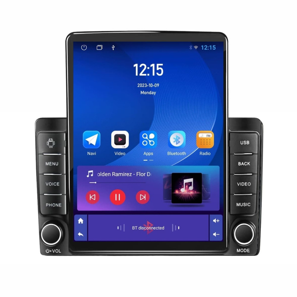 Navigatie dedicata cu Android Toyota Auris 2012 - 2015, 1GB RAM, Radio GPS Dual Zone, Touchscreen IPS 9.7" HD tip Tesla, Internet Wi-Fi, Bluetooth, MirrorLink, USB