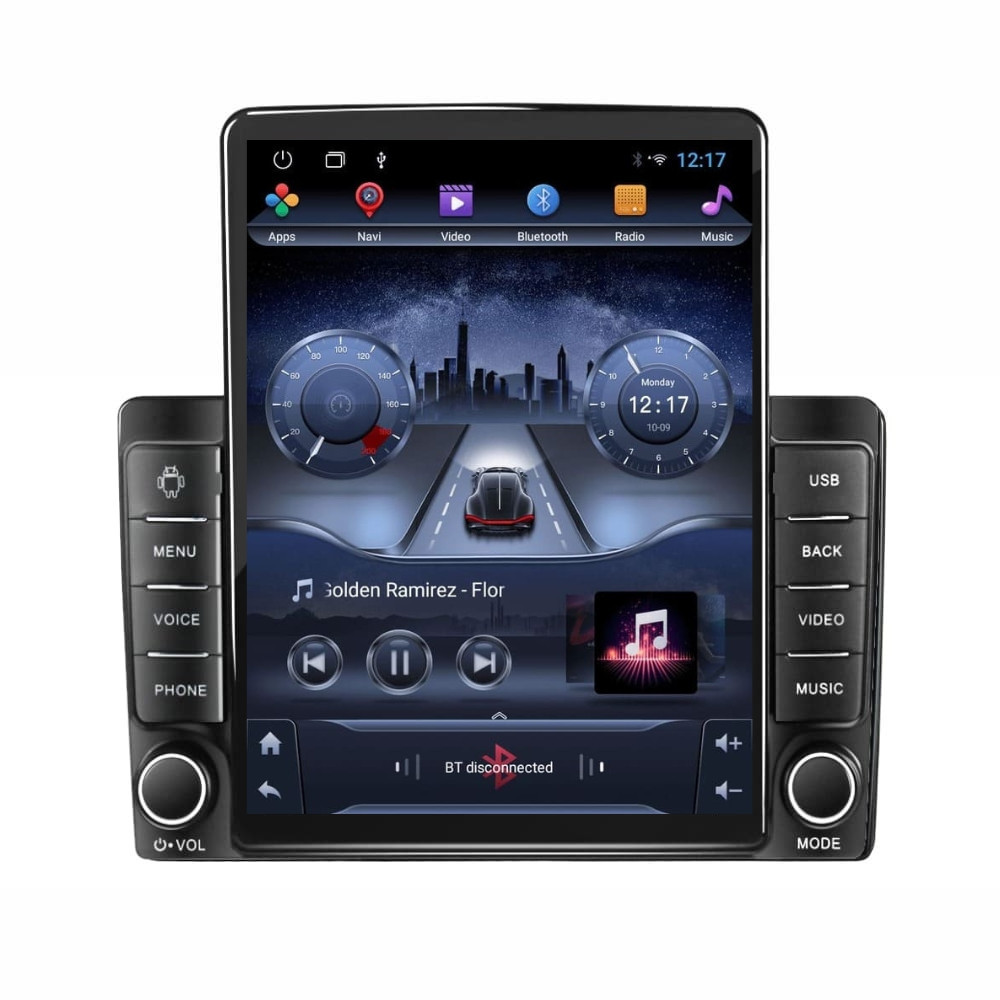 Navigatie dedicata cu Android Toyota Auris 2012 - 2015, 2GB RAM, Radio GPS Dual Zone, Touchscreen IPS 9.7" HD tip Tesla, Internet Wi-Fi, Bluetooth, MirrorLink, USB