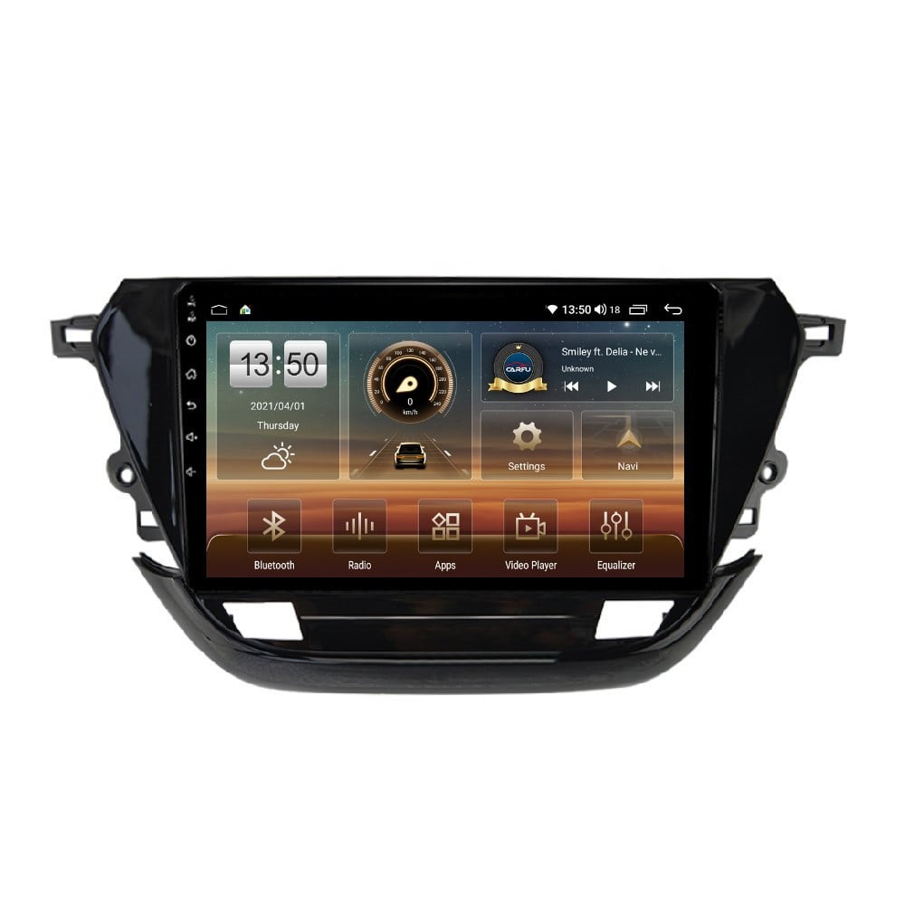 Navigatie dedicata cu Android Opel Corsa F dupa 2019, 4GB RAM, Radio GPS Dual Zone, Display HD QLED 9" Touchscreen, Internet Wi-Fi si slot SIM 4G, Bluetooth, MirrorLink, USB