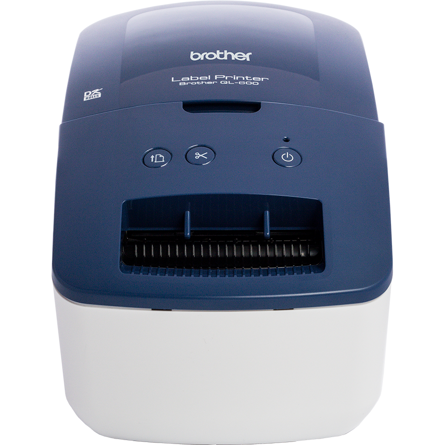 Imprimanta Termica QL-600B USB 300 dpi White Blue