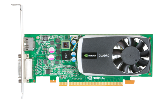 Placa video: NVIDIA Quadro 600 ; 1 GB; PCI-E 16X; 1 x DVI; 1 x DISPLAY PORT;