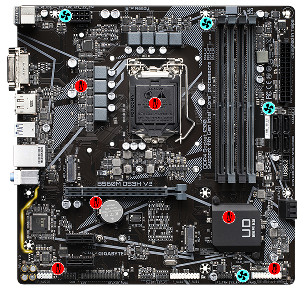 GIGABYTE B560M DS3H V2