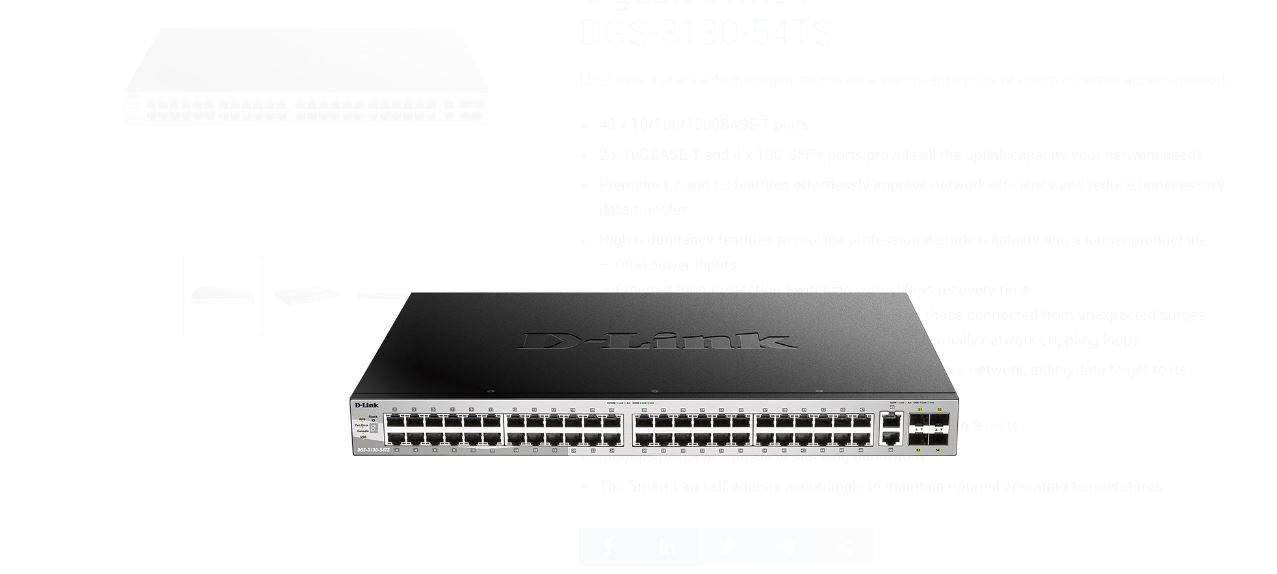 D-LINK DGS-3130-54TS/SI