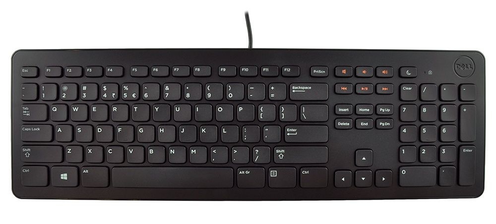 Tastatura DELL; model: KB 213P; layout: FRA; NEGRU; USB; 'FMRKN'