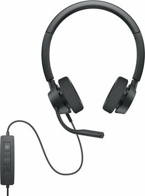 CASCA CU MICROFON DELL; model: WH3022; NEGRU; TP8TV