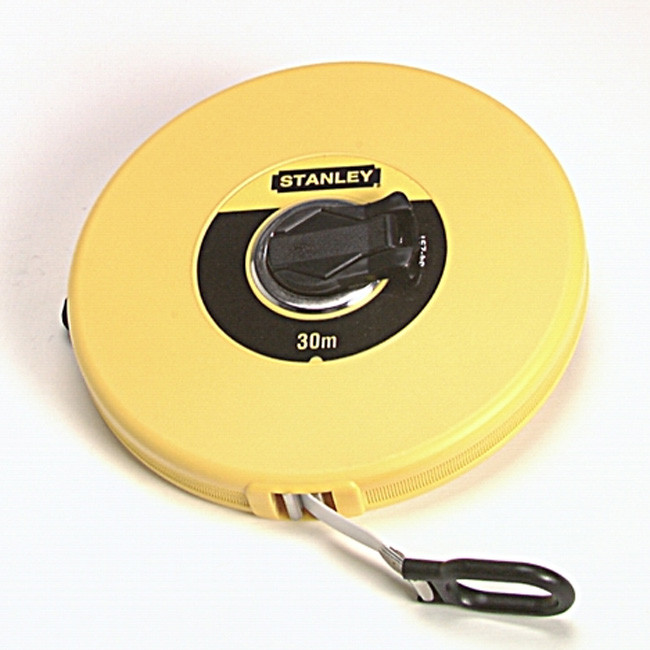 ruleta inchisa, cu banda din fibra de sticla, 30 m